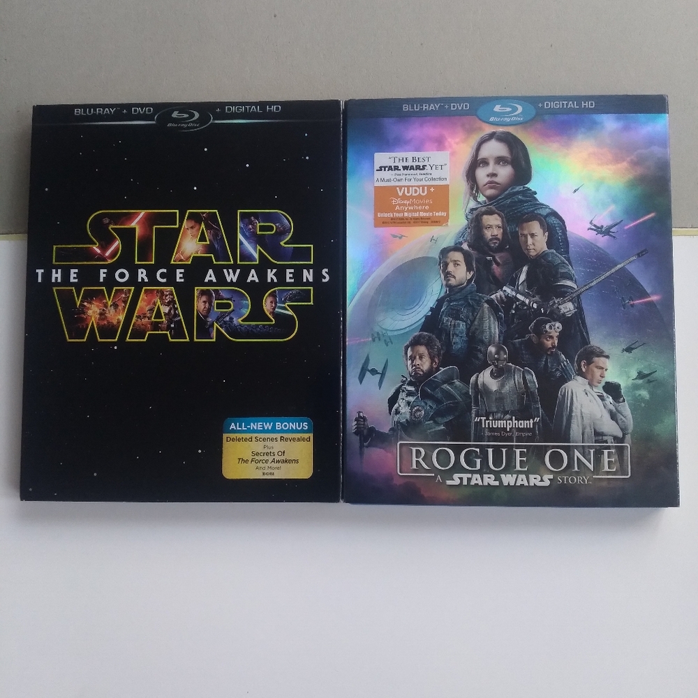 Star Wars Blu-ray 2 DVD Set